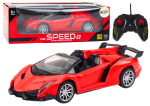 Rc auto, 1:18, punane