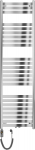 Elektriline r&auml;tikuradiator Mexen Uran, kroom v., 50 cm x 180 cm, 900 W