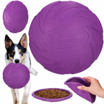 M&auml;nguasi koerale, ketas Springos Frisbee, 18 cm, &Oslash; 18 cm, violetne