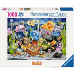 Pusle Ravensburger Gelini In Underwater Fun, 50 cm x 70 cm, 1000 tk, mitmev&auml;rviline
