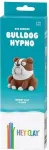 Plastiliini komplekt Hey Clay Dog Buddies Bulldog Hypno, pruun v./valge v.