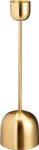 K&uuml;&uuml;nlahoidja, metall, 36 cm, kuldne