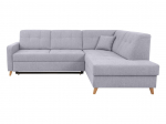 Nurgadiivan - voodi Lars, hall v., parem, 232 x 187 cm x 83 cm