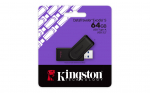 USB m&auml;lupulk Kingston DataTraveler Exodia S, must v., 64 GB