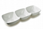 Serveerimiskorv Mondex Basic HTNB1721, 32.5 cm x 11 cm x 5 cm, valge v., portselan