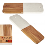 L&otilde;ikelaud Kinvara S3610186, pruun v./valge v., 38 cm x 18 cm