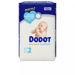 M&auml;hkmed Dodot Sensitive, 2 suurus, 4 - 8 kg, 58 tk