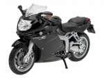 M&auml;ngumootorratas Welly BMW K1200S, 1:18, must