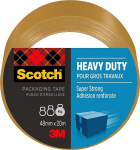 Pakketeip Scotch Heavy Duty, &uuml;hepoolne, 20 m x 48 mm