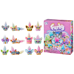 Kujukeste komplekt Hasbro Furby Minis, 2.5 cm, 12 tk, (v&auml;rv/disain valitakse juhuslikult)
