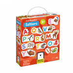 Pusle Bananapanda Pairs Letters, EN, mitmev&auml;rviline, 26 tk
