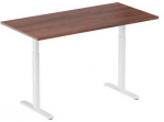 Kirjutuslaud reguleeritava k&otilde;rgusega Up Up Bjorn M, 120 cm x 75 cm, 72 - 120 cm, valge v./p&auml;hklipuu v.