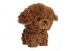 Pehme m&auml;nguasi koer 4Baby Teddy Pets Poodle, pruun v., 17 cm