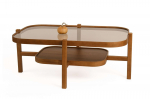 Kohvilaud Kalune Design Godiva, p&auml;hklipuu v., 70 cm x 110 cm x 48 cm