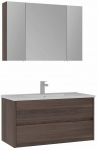 Vannitoa m&ouml;&ouml;bli komplekt Kalune Design Side, p&auml;hklipuu v., 45 cm x 100 cm x 52 cm