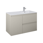 Valamualune vannitoa kapp Elita Split 100 2DR P Cargo, fume matt v., 45.8 cm x 100 cm x 63.5 cm