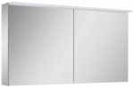 Seinakinnitusega vannitoakapp peegliga Elita Premium 904666, valge v., 13.6 cm x 120.6 cm x 64.8 cm