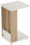 Abilaud Kalune Design Min1-SW, valge v./tammepuidu imitatsioon v., 55 cm x 32 cm x 42 cm