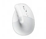 Kahjustatud pakendiga toode. Juhtmevaba arvutihiir Logitech Lift Right, valge v.