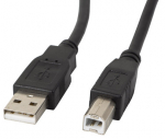 Juhe Lanberg CA-USBA-11CC-0005-BK USB Type-A Male, USB Type B Male, 0.5 m, must v.