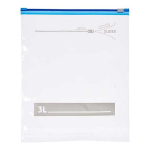 T&otilde;mblukuga k&uuml;lmutuskotid Leknes 87071, 3 l, 25 cm x 30 cm, l&auml;bipaistev v., 15 tk