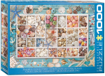 Pusle Eurographics Seashell Collection 6000-5529, 67.6 cm x 48.9 cm, 1000 tk, mitmev&auml;rviline