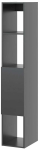 Seinakapp Kocot Kids Dallas SWSD_CZ, must v., 35 cm x 30 cm x 160 cm