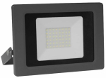 Prožektor ilma liikumisandurita, seinakinnitus CristalRecord Luxek 77-102-30-181, 30 W, 2400 lm, 6400 &deg;K, IP65, must v.