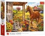 Pusle Trefl Horse on the Farm, 68 cm x 48 cm, 1000 tk