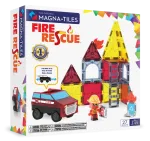 Magnetkonstruktor Magna-Tiles Fire Rescue 252027FRMT, 27 tk, mitmev&auml;rviline