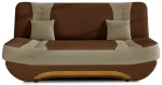 Diivanvoodi Ewa II Alova 12, Alova 07, pruun v./beež v., 92 x 189 cm x 88 cm
