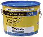 Katusemastiks Maxit Plastikol 1, 6 kg, must v.