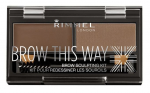 Kulmude v&auml;rv Rimmel London, medium brown 2.0