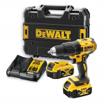 Akukruvikeeraja-trell koos akuga Dewalt DCD777M2T-QW, 18 V, 4 Ah
