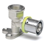 Adapter Arco 8736, 16mm x 1/2", messing