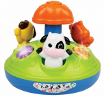 Muusikat m&auml;ngiv karussell WinFun Animal friends spinner, mitmev&auml;rviline