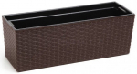 R&otilde;dukast Lamela Begonia RATTAN 625-83, plastik, 56 cm x 19 cm, &Oslash; 56 cm, pruun v.