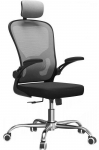 T&ouml;&ouml;tool Swivel Dory, 62 x 65 x 122 cm, must v./hall v.