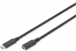Juhe Assmann AK-300210-015-S USB Type-C, USB C male, 1.5 m, must