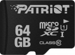 M&auml;lukaart Patriot LX Series, 64 GB, 80 Mb/s - 10 Mb/s