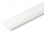 J-PROFIIL PVC VALGE 1000X25X23MM