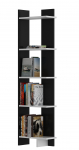 P&otilde;randariiul Kalune Design Als 875ZNA3604, valge v./must v., 170 cm x 45 cm x 22 cm