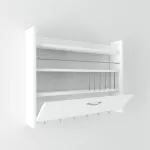 Rippuv k&ouml;&ouml;giriiul Kalune Design Knott 935CMN1304, valge v., 15 cm x 85 cm x 65 cm
