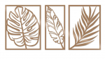 Seinadekoor Wallity Leaf 2, 80 cm x 38 cm