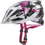 Jalgrattakiiver naistele Uvex Air Wing, valge/must/roosa, 56-60 cm