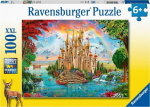Pusle Ravensburger Fairy Castle 486944, 36 cm x 49 cm, 100 tk, mitmev&auml;rviline