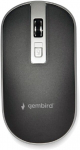Juhtmevaba arvutihiir Gembird MUSW-4B-06-BS, nano usb, h&otilde;be v./must v.