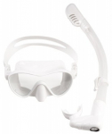 Ujumiskomplekt Scorpena Snorkeling Set 03023, valge v.