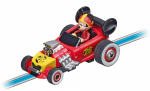 M&auml;nguauto Carrera First Mickey&acute;s Hot Doggin Hot Rod 65012, 1:50, punane v./kollane v.
