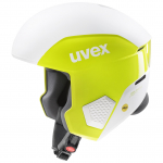 Suusakiiver Uvex Invictus MIPS, valge/kollane, 55-56 cm